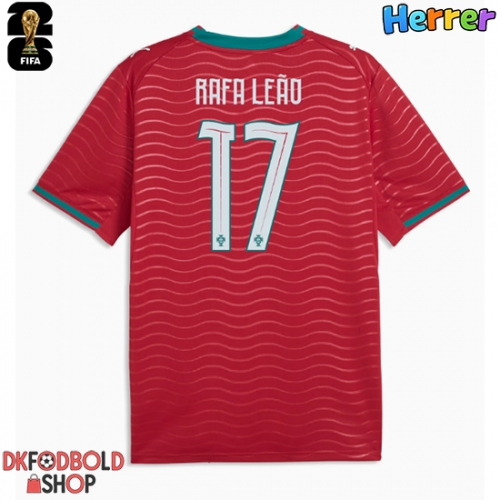 Portugal Rafael Leao #17 Hjemmebanetrøje VM 2026 Kort ærmer